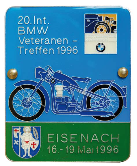 Jahresplaketten Bmw Club Mobile Classic E V