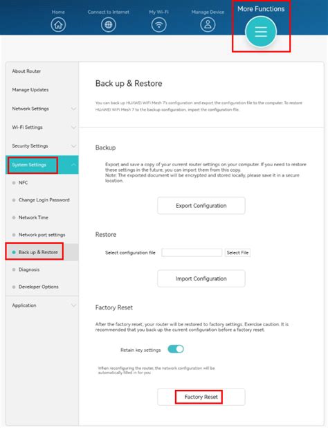 How Do I Restore A Huawei Router To Its Factory Settings Huawei
