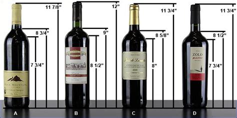 Wine Bottle Dimensions Wine Bottle Sizes Bottle