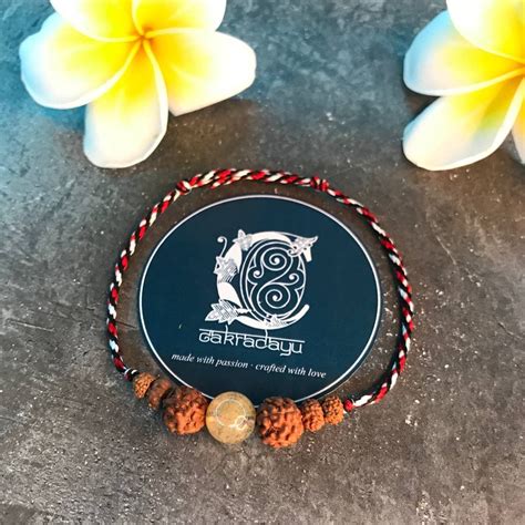 Jual Gelang Tridatu Rudraksha Genitri Rambut Sedana Asli Khas Bali