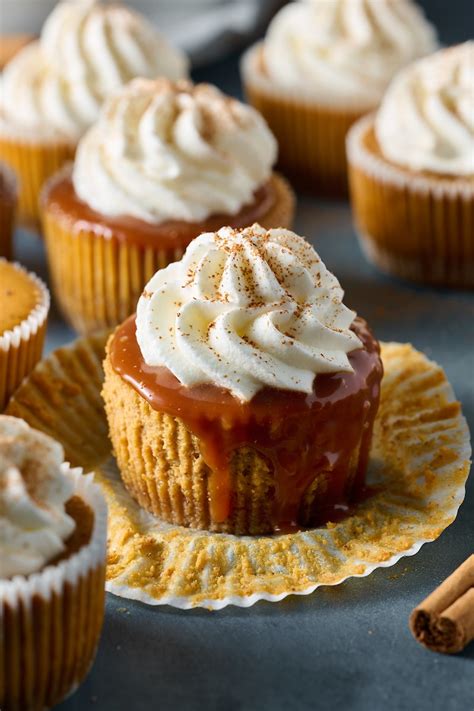 Mini Caramel Pumpkin Cheesecake Bites