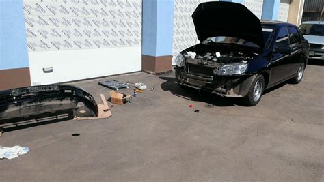 Туманки и ксен — Lada Гранта (1G), 1,6 л, 2012 года | тюнинг | DRIVE2