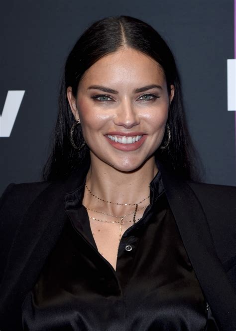 Adriana Lima Sexy In Black Stockings At AT T Super Saturday Night In Miami Hot Celebs Home