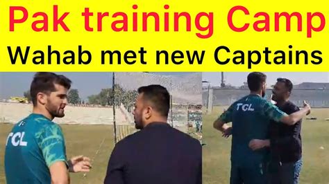 Exclusive Wahab Riaz Met New Captains Shaheen Afridi And Shan Masood