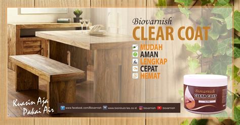 Harga Cat Kayu Warna Gloss Biovarnish Terjangkau Untuk Finishing