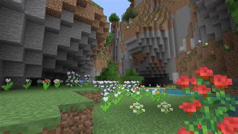 Minecraft Flower Biome Wallpaper A flower is a naturally occurring ...