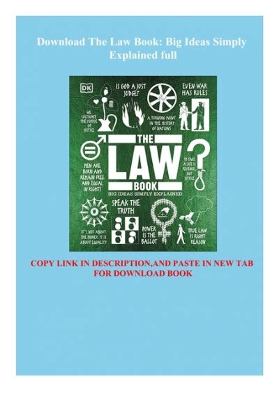 Download The Law Book Big Ideas Simply Explained Full