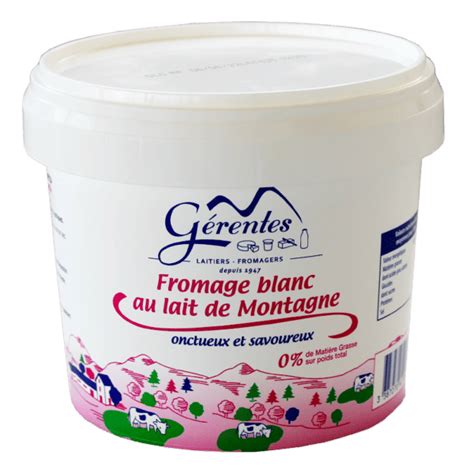 Fromage Blanc Mg Voie Verte