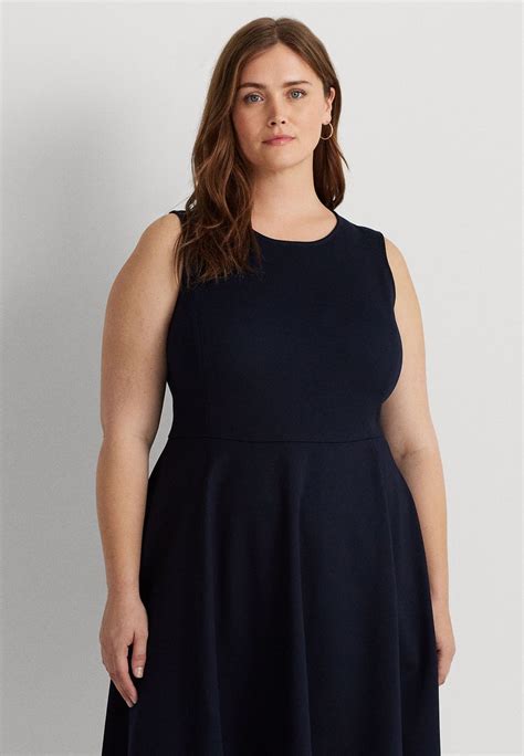 Lauren Ralph Lauren Woman Ponte Fit And Flare Dress Cocktailjurk