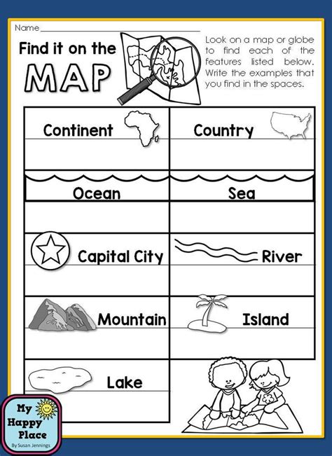 Grade 2 Geography Worksheets