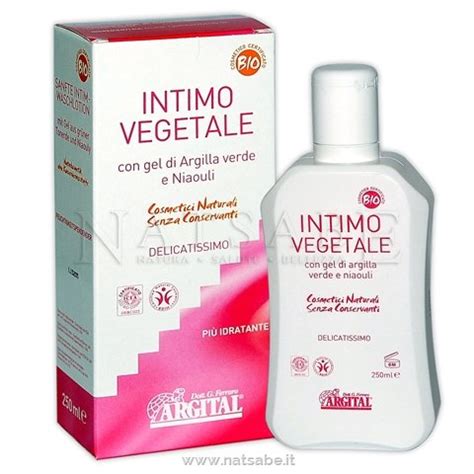 Argital Detergente Intimo Delicatissimo Con Gel Di Argilla Verde E