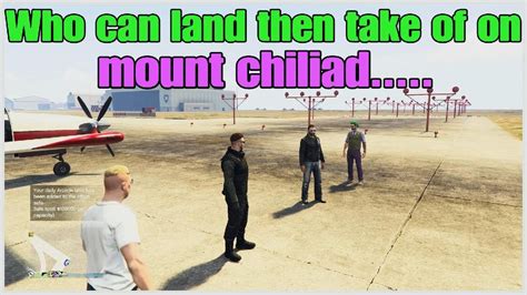 GTA Mount Chiliad Challenge YouTube