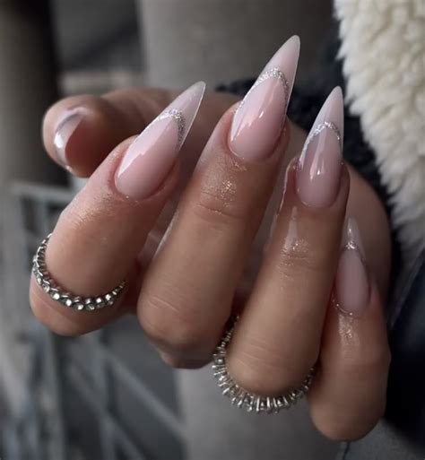 Pin By Svitlana On Nails Stylish Nails Nude Nails Pointy Nails