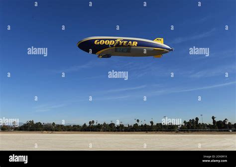 The Goodyear Airship Wingfoot Two Arrives At Its New Home At The