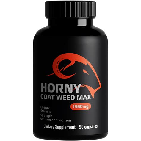 Maximum Strength Horny Goat Weed Capsules For Men Women Stamina