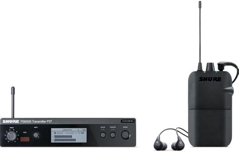 Shure Psm 300 Stereo Personal In Ear Monitor System With Se112 Gr