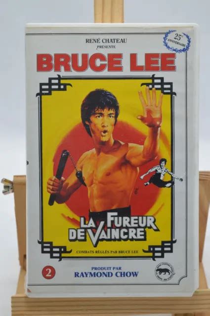 Vhs Cassette K Bruce Lee La Fureur De Vaincre Ren Chateau Version