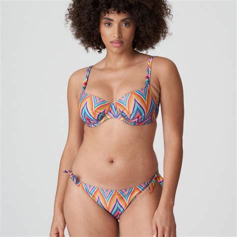 Haut de bikini emboîtant multicolore Prima Donna Maillot Lemon Curve