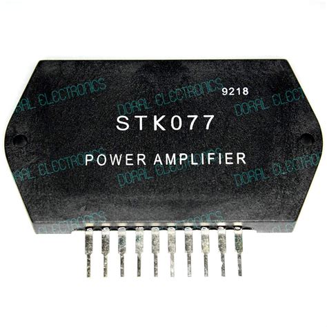 STK077 With Heat Sink Compound Paste Integrated Circuit IC For Power