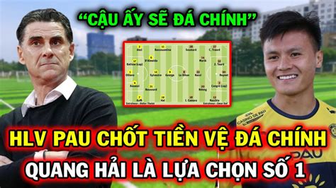 Tin N Ng Quang H I Pau Fc Hlv Pau Fc Ch T H Ng Ti N V Quang H I L