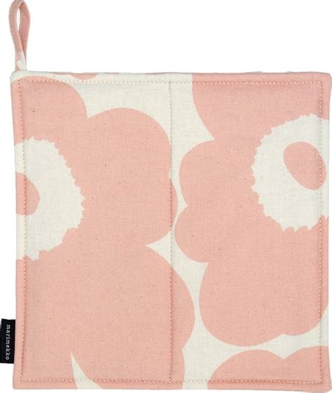 Marimekko Pieni Unikko Grytlapp Rosa 21 5x21 5cm Pris