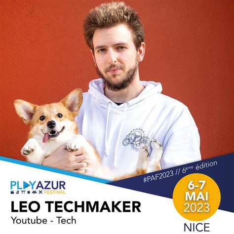 Play Azur Festival On Twitter Tech LeoTechMaker Sera Au