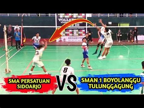 LIVE FINAL SMA PERSATUAN SIDOARJO Vs SMAN 1 BOYOLANGGU TULUNGAGUNG