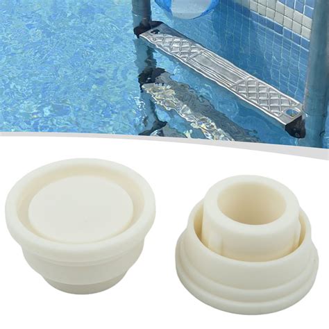 2pcs Rubber Inground Pool Ladder Bumpers Fits 190” Swimming Pool