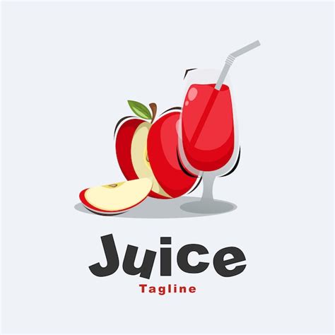 Premium Vector Apple Juice Logo Premium