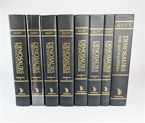 Dinosaurs The Encyclopedia With Supplements 8 Volumes The Book