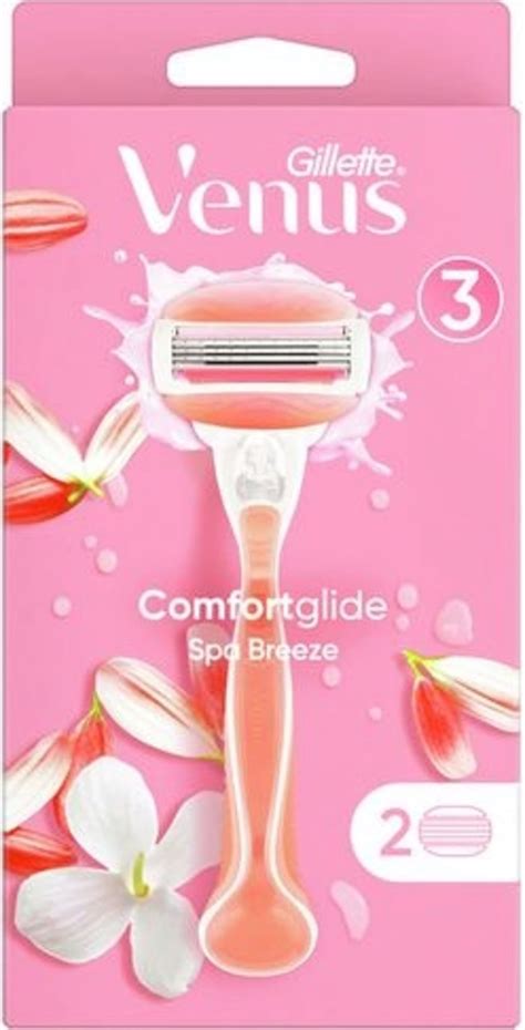 Gillette Venus ComfortGlide Spa Breeze Rasierer 2 Klingen Oh Feliz