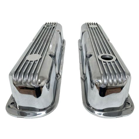 Mopar Small Block 318 340 360 Dodge Chrysler Valve Covers Polished Ebay