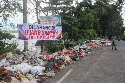 Sampah Di Perbatasan Kota Ambon Malteng Jadi Perhatian Penjabat Wali