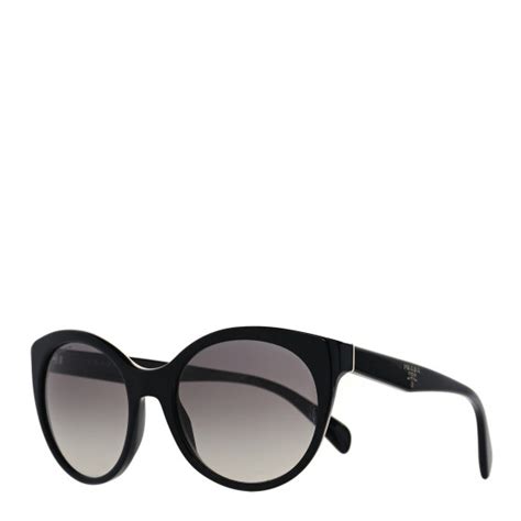 Prada Cat Eye Sunglasses Spr 230 Black 1104367 Fashionphile