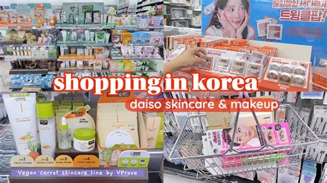 Shopping In Korea Vlog Budget Skincare Makeup Haul K Beauty At