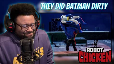 Try Not To Laugh Robot Chicken Best Of Batman Reaction Youtube