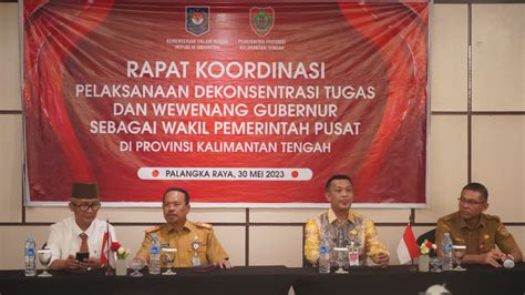 Sekda Nuryakin Buka Rakor Pelaksanaan Dekonsentrasi Tugas Dan Wewenang