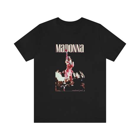 Madonna Material Girl Shirt. Madonna Shirt. Madonna World - Etsy