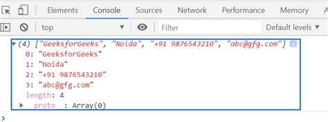 Underscore Js Values Function Geeksforgeeks