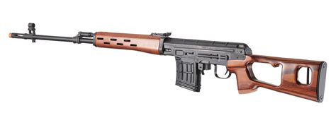 LCT SVD DRAGUNOV AEG SNIPER RIFLE W/ REAL WOOD FURNITURE, 41% OFF