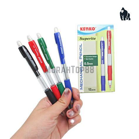 Kenko Mechanical Pencil Mp Superite Pensil Mekanik Pensil Cetek