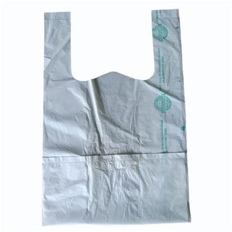 W Cut Kg Compostable Biodegradable Carry Bag Size In Inches X