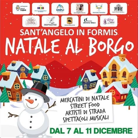 Capuaonline Sant Angelo In Formis Natale Al Borgo Con