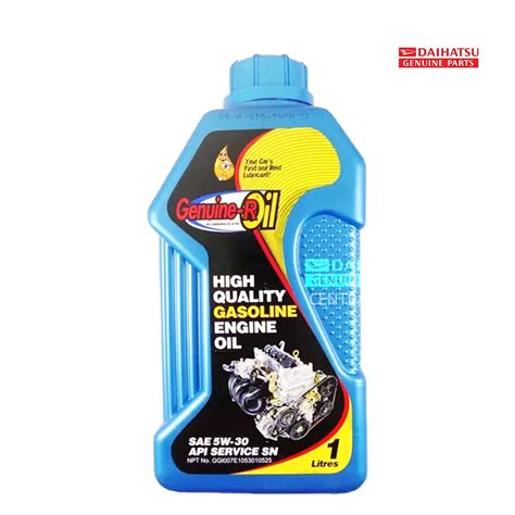 Jual Daihatsu Genuine Oil W Api Sn L Shopee Indonesia