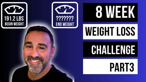 8 Week Weight Loss Biggest Loser Challenge Part 3 Youtube