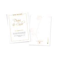 Moderne Save The Date Kart