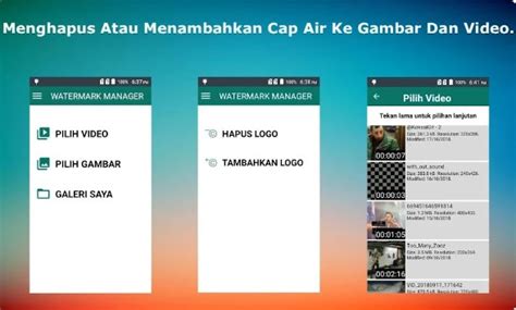 Aplikasi Penghilang Watermark Video Dan Gambar Di Android Hallo Gsm