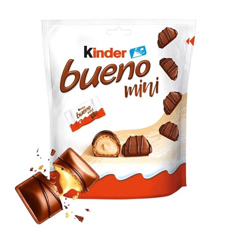 Chocolate Kinder Bueno Mini Leite E Avelãs 108g Shopee Brasil