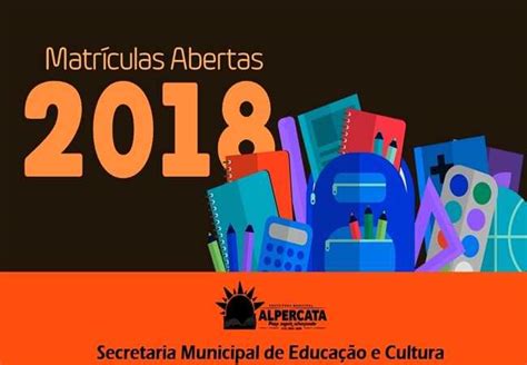 Prefeitura Municipal De Alpercata Rede Municipal De Ensino Abre