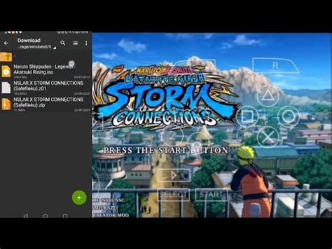 Comment Installer Naruto Storm Connection X Naruto Legends Akatsuki